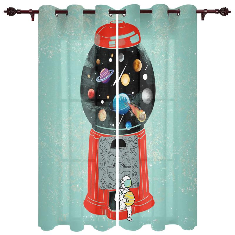 Exquisite Home Luxury Curtains Gashapon Universe Astronaut Living Room Dining Bedroom El Translucent Curtain & Drapes
Exquisite Home Luxury Curtains Gashapon Universe Astronaut Living Room Dining Bedroom El Translucent Curtain & Drapes