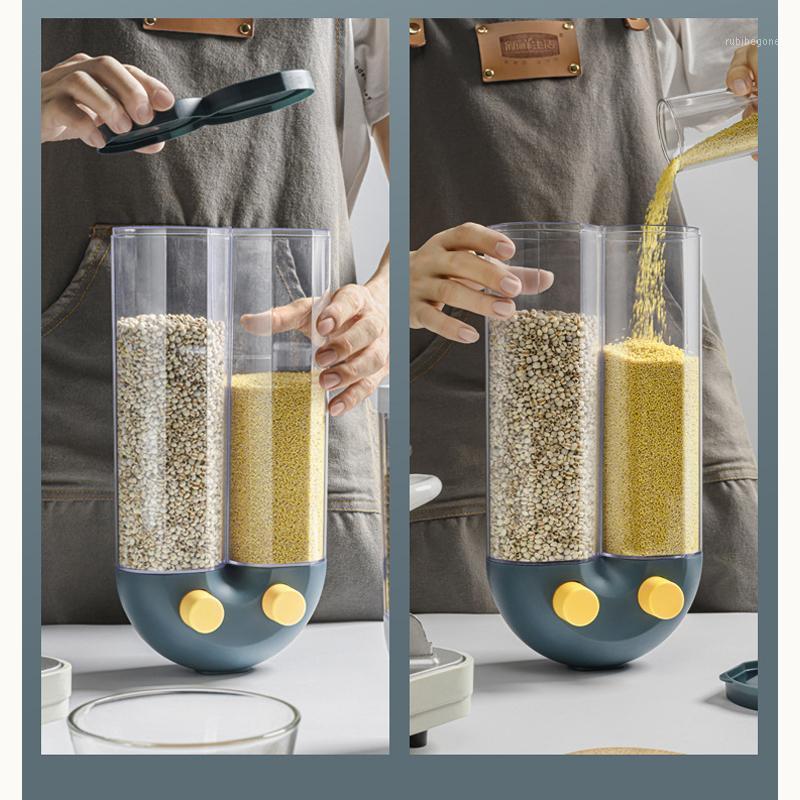Storage Bottles & Jars Transparent Sealed Box Grains Tank Household Kitchen Containers Dry Cereals Rice Bean Dispenser
Storage Bottles & Jars Transparent Sealed Box Grains Tank Household Kitchen Containers Dry Cereals Rice Bean Dispenser