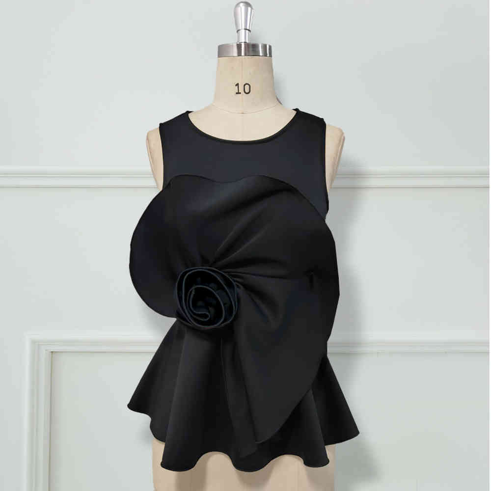 Black red wine blouse female mango-less neck peplum tops big shirt amended flower fashion ladies summer casual bluas 9O2S, White
Black red wine blouse female mango-less neck peplum tops big shirt amended flower fashion ladies summer casual bluas 9O2S, White