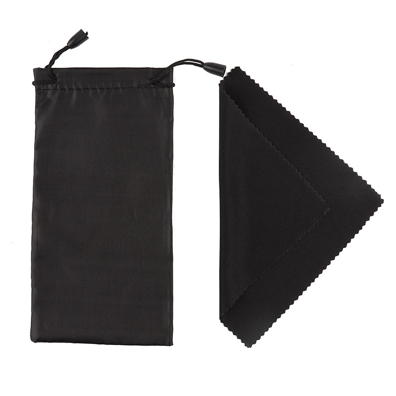 Glasses bag anti-dust Glasses Drawstring pack Sunglasses Black Color wipe cloth bags Packing Bags
Glasses bag anti-dust Glasses Drawstring pack Sunglasses Black Color wipe cloth bags Packing Bags
