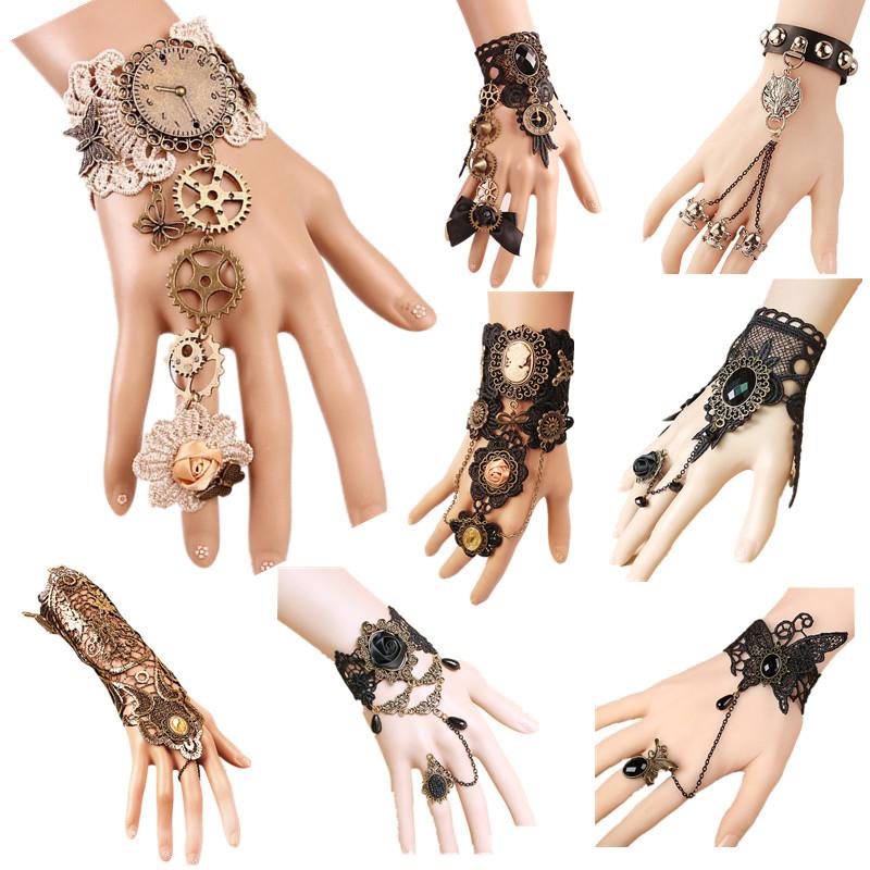 Other Event & Party Supplies Women's Vintage Steampunk Gloves Wrist Cuff Gear Girls Victorian Bracelets Costume A Bracelet Jewelry Accessori
Other Event & Party Supplies Women's Vintage Steampunk Gloves Wrist Cuff Gear Girls Victorian Bracelets Costume A Bracelet Jewelry Accessori