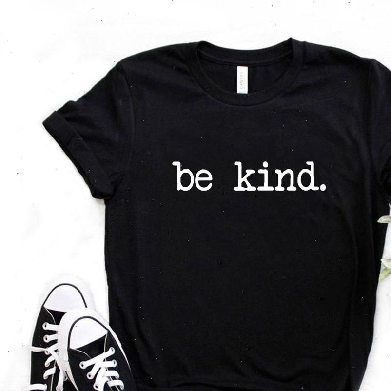 be kind women print tshirt cotton casual funny t shirt gift for lady yong girl tee 6 color, White
be kind women print tshirt cotton casual funny t shirt gift for lady yong girl tee 6 color, White