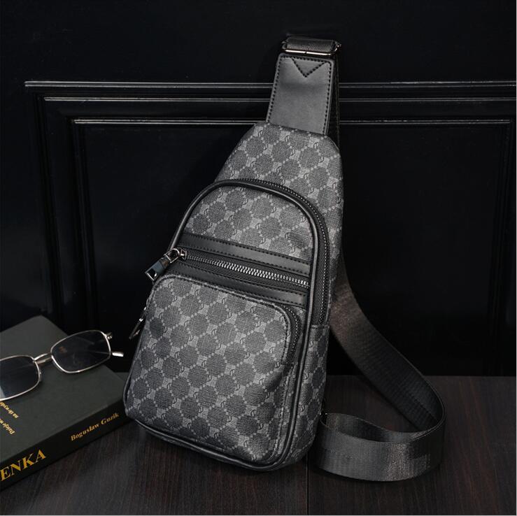 wholesale men leathers shoulder bag outdoor sports printing leisure chest street trend color matching leather handbag multifunctional fashion plaid backpack, Black2-4024(boutique box)
wholesale men leathers shoulder bag outdoor sports printing leisure chest street trend color matching leather handbag multifunctional fashion plaid backpack, Black2-4024(boutique box)