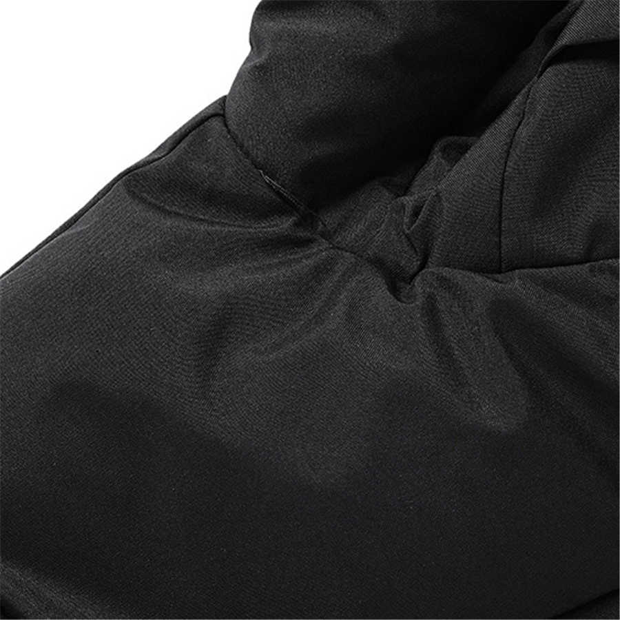 FGKKS Cotton Padded Jacket Men's Autumn and Winter Jackets Casual Clothing Plus Size Hooded Thick Warm Parkas Coat Men 211008