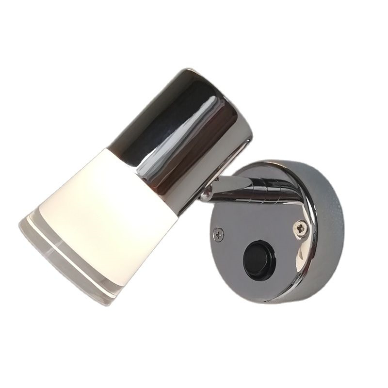 Topoch LED Lights for Boats Spotlight Lamp Surface Mount Switch on/off Directional Head Nickel Chrome Color 3W LED Comfortable Light No Glare 12V/24V
Topoch LED Lights for Boats Spotlight Lamp Surface Mount Switch on/off Directional Head Nickel Chrome Color 3W LED Comfortable Light No Glare 12V/24V