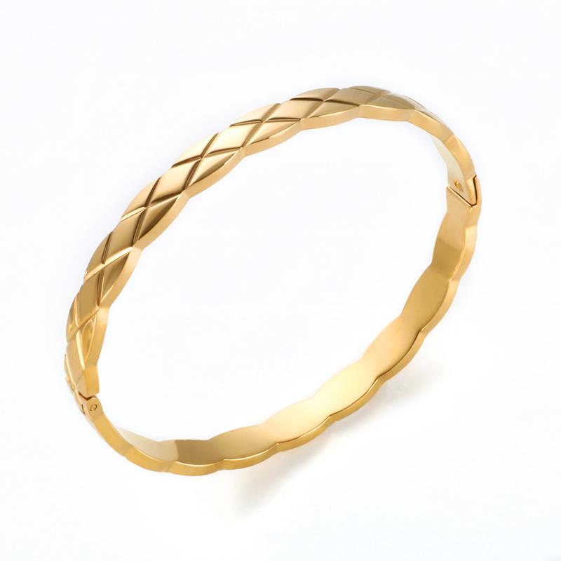 Bangle Vintage Cross Line Bracelet Men Women Fashion High Quality Stainless Steel Punk Open Cuff Fine Jewelry Gift Bijoux Femme
Bangle Vintage Cross Line Bracelet Men Women Fashion High Quality Stainless Steel Punk Open Cuff Fine Jewelry Gift Bijoux Femme