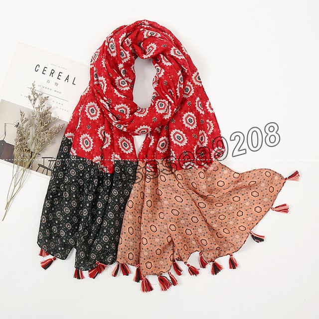 Women Autumn Navy Blue Abstract Floral Cotton Shawl Scarf High Quality Print Wrap Pashmina Muslim Hijab 180*95cm
Women Autumn Navy Blue Abstract Floral Cotton Shawl Scarf High Quality Print Wrap Pashmina Muslim Hijab 180*95cm