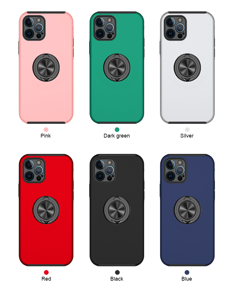 Magnetic Ring Holder Phone Cases For Iphone 13 Pro Max Samsung Galaxy A03S A22 A32 A52 S21 Moto G50 G Stylus Invisible Kickstand Covers, Red 
Magnetic Ring Holder Phone Cases For Iphone 13 Pro Max Samsung Galaxy A03S A22 A32 A52 S21 Moto G50 G Stylus Invisible Kickstand Covers, Red