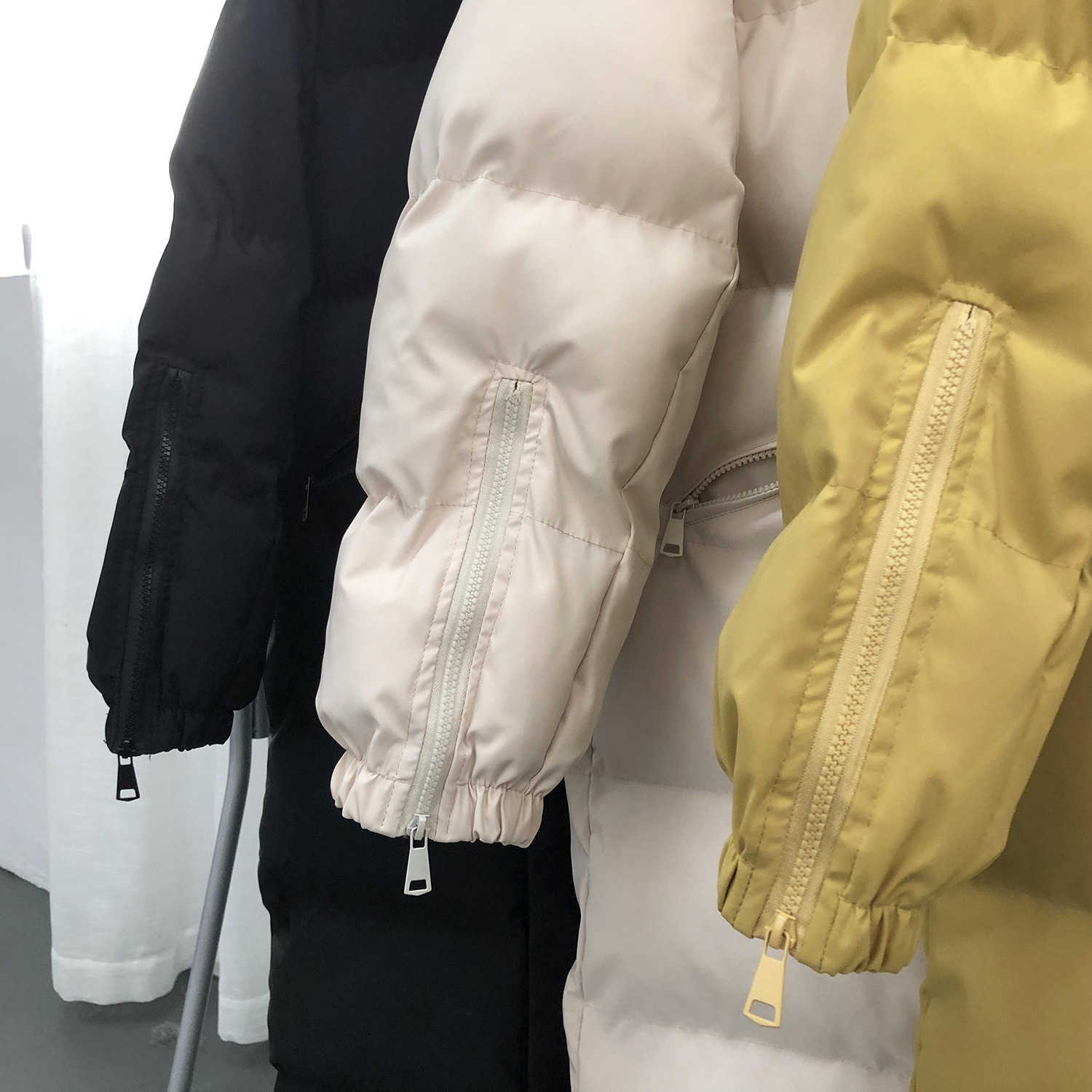 Women Winter Coat Parkas Korean Coats High Quality Thick Long 211008