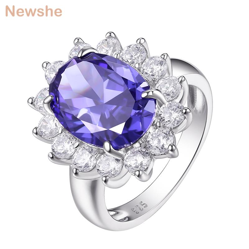 Cluster Rings She Big Blue Oval CZ Engagement Ring 925 Sterling Silver Cocktail Wedding Gift Jewelry For Women Luxury, Golden;silver
Cluster Rings She Big Blue Oval CZ Engagement Ring 925 Sterling Silver Cocktail Wedding Gift Jewelry For Women Luxury, Golden;silver