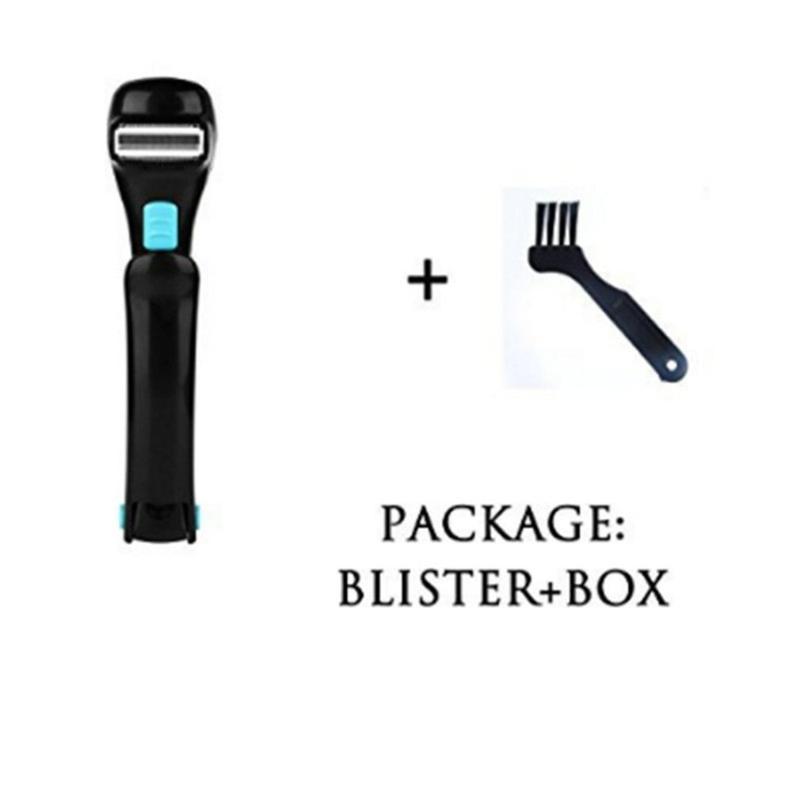 Electric Nose & Ear Trimmers Multifunctional Men's Back Hair Razor And Body Trimmer Foldable Long Handle Shaver