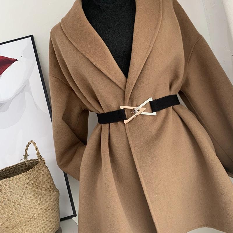 Belts 2022 Fashion For Women Luxury Designer Brand Waistband With White Dress Shirt Triangle Button Belt Elastic, Black;brown
Belts 2022 Fashion For Women Luxury Designer Brand Waistband With White Dress Shirt Triangle Button Belt Elastic, Black;brown