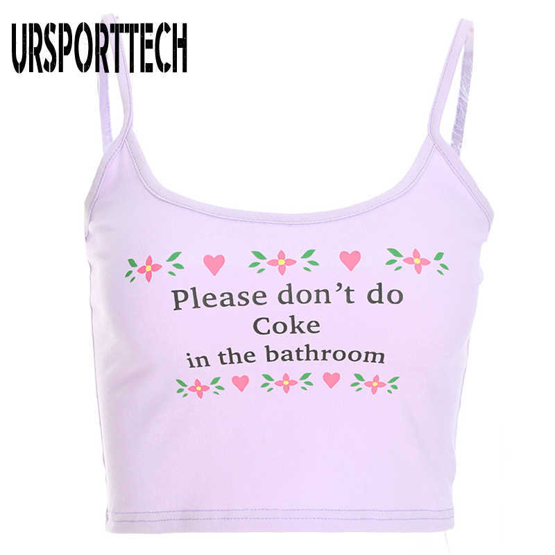 Summer Sexy Camis Women Vest V-neck Sleeveless Tank Top Women Casual Letter Sexy Short Crop Tops Camis Tees Tops For Women 210528