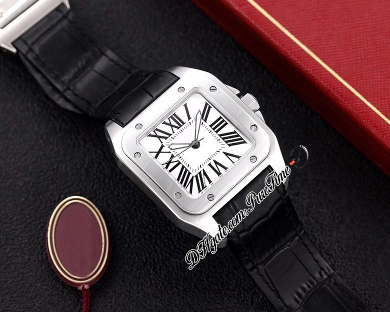 TWF V12 XL Swiss Quartz Mens Watch 42mm Steel Case White Dial Black Roman Marker Leather Strap Sapphire Glass Puretime CART-T01-A1, Ss
TWF V12 XL Swiss Quartz Mens Watch 42mm Steel Case White Dial Black Roman Marker Leather Strap Sapphire Glass Puretime CART-T01-A1, Ss