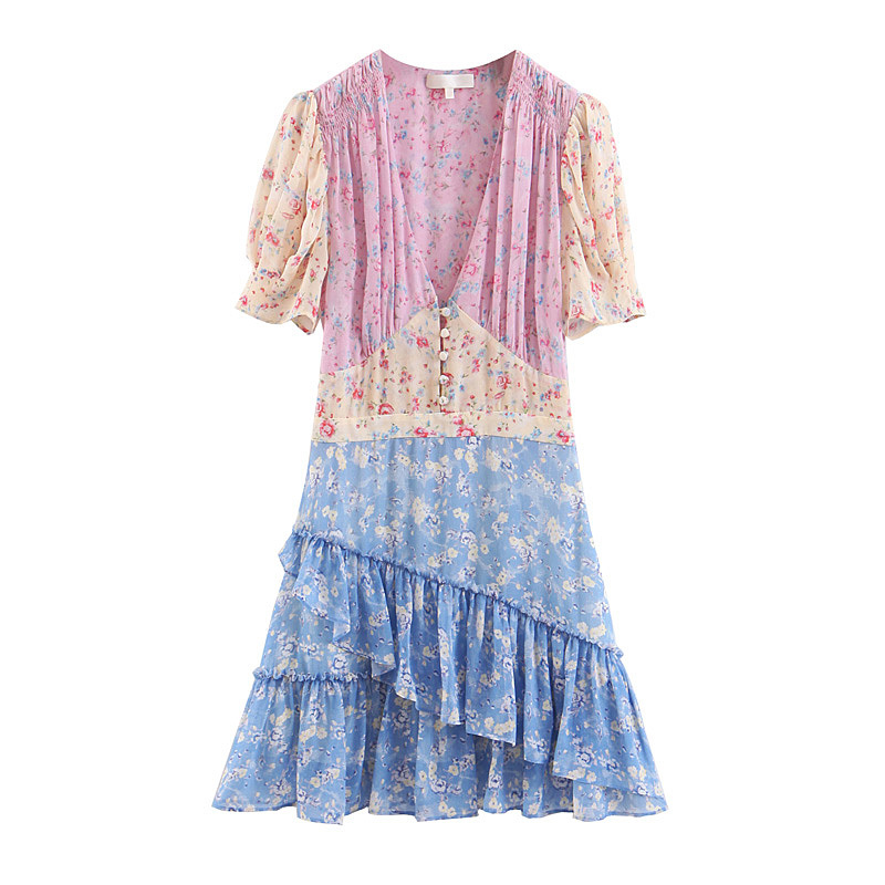 Boho loveshack summer dresses v neck ruffles slim silk-like holiday ins bloggers patchwork special interest mini dress pleated, Black;gray
Boho loveshack summer dresses v neck ruffles slim silk-like holiday ins bloggers patchwork special interest mini dress pleated, Black;gray