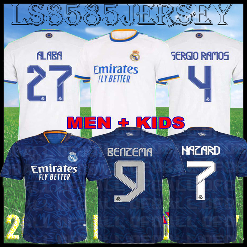 7#MBAPPE 2021 2022 Real MADRID soccer jerseys home away 21 22 ALABA HAZARD SERGIO RAMOS BENZEMA MODRIC MARCELO football shirt camiseta CASEMIRO man kids kit - 2XL, Fan version
7#MBAPPE 2021 2022 Real MADRID soccer jerseys home away 21 22 ALABA HAZARD SERGIO RAMOS BENZEMA MODRIC MARCELO football shirt camiseta CASEMIRO man kids kit - 2XL, Fan version
