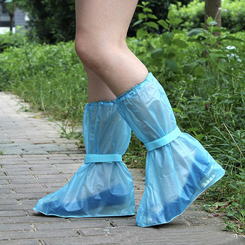 Rain Accessories Slip Household Merchandises Portable Rain Shoe Covers Rain Boots Waterproof Tall Boot