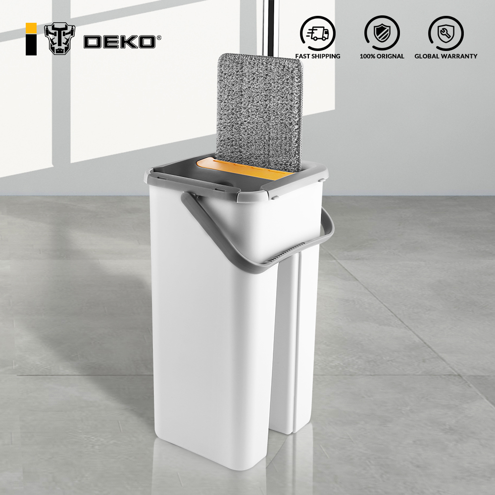 DEKO Magic Mop with Bucket Easy Ceaning Househod Automatic Spin Foor MopWooden Foor Ceaning Mircrofiber Pads Home pies
DEKO Magic Mop with Bucket Easy Ceaning Househod Automatic Spin Foor MopWooden Foor Ceaning Mircrofiber Pads Home pies