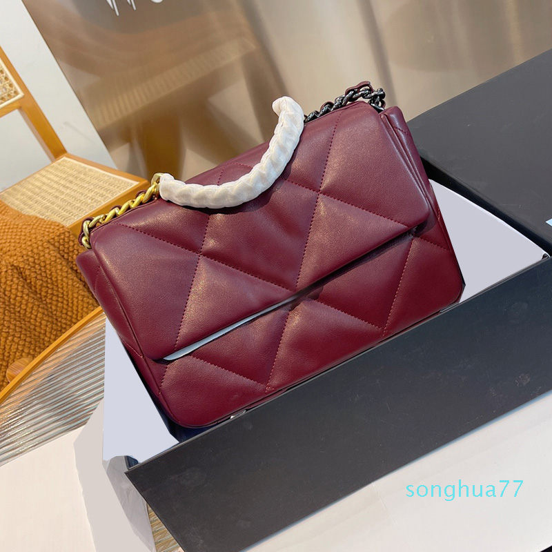 2021 Women 19 Series Lambskin Leather Bags High Quality Handle Totes Classic high Quilted Cross Body Shoulder Famous Luxury Designer 25/30
2021 Women 19 Series Lambskin Leather Bags High Quality Handle Totes Classic high Quilted Cross Body Shoulder Famous Luxury Designer 25/30
