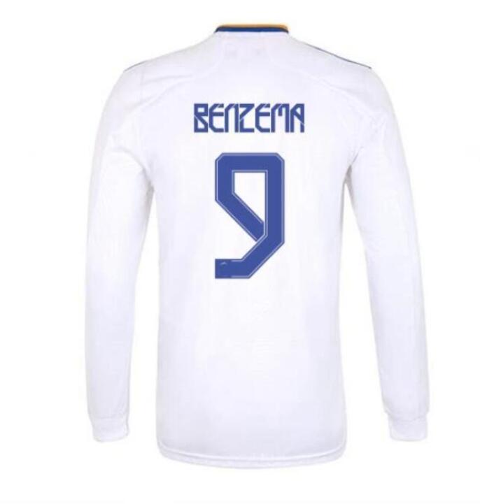 20 22 HAZARD MODRIC Long Sleeves Mens Soccer Jerseys SERGIO RAMOS BENZEMA ISCO BALE MARIANO Home Away 3rd Football Shirt Uniform, Long sieeves
20 22 HAZARD MODRIC Long Sleeves Mens Soccer Jerseys SERGIO RAMOS BENZEMA ISCO BALE MARIANO Home Away 3rd Football Shirt Uniform, Long sieeves