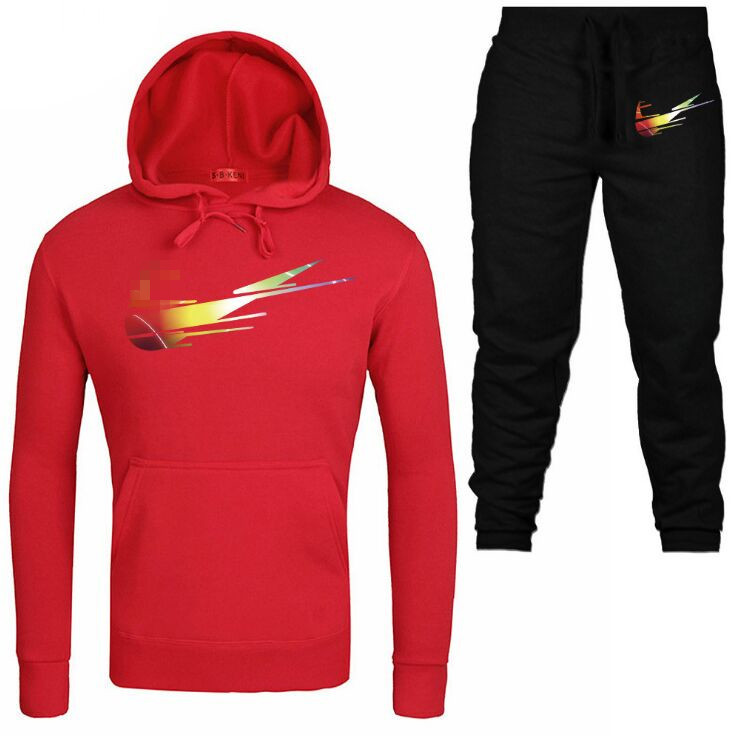 2Pcs Men Sets Casual Fashion Tracksuit Hoodies Pant Hoody Sweatshirts + Sweatpants Autumn Winter Jogging Sportswear Solid Jacket -3XL
2Pcs Men Sets Casual Fashion Tracksuit Hoodies Pant Hoody Sweatshirts + Sweatpants Autumn Winter Jogging Sportswear Solid Jacket -3XL