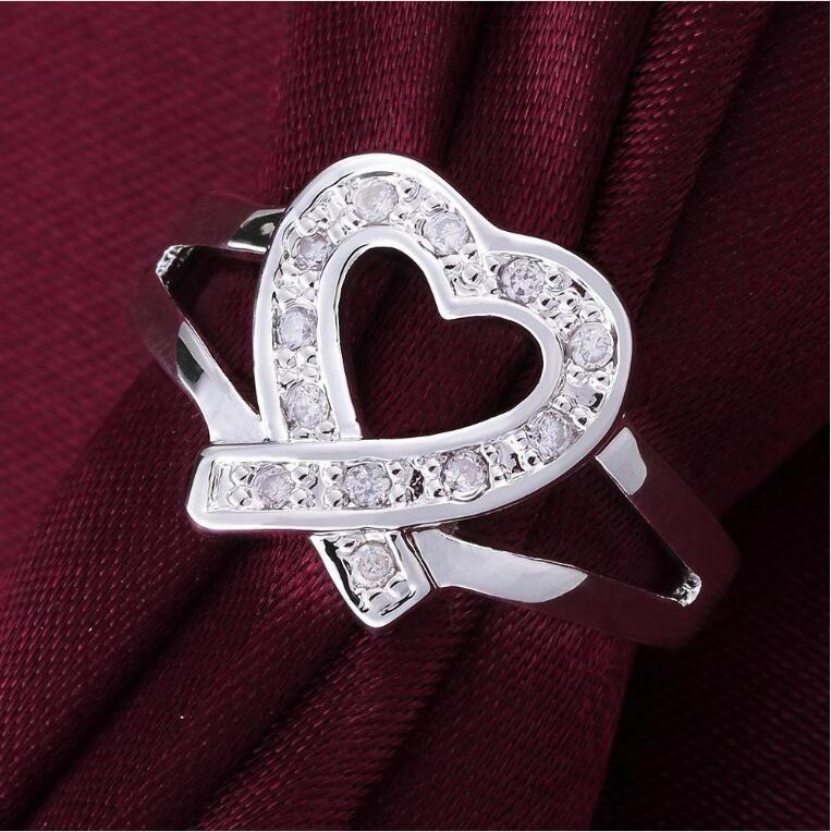 women's sterling silver plated heart zircon ring With Side Stones GSSR500 fashion 925 silver plate Rings
women's sterling silver plated heart zircon ring With Side Stones GSSR500 fashion 925 silver plate Rings