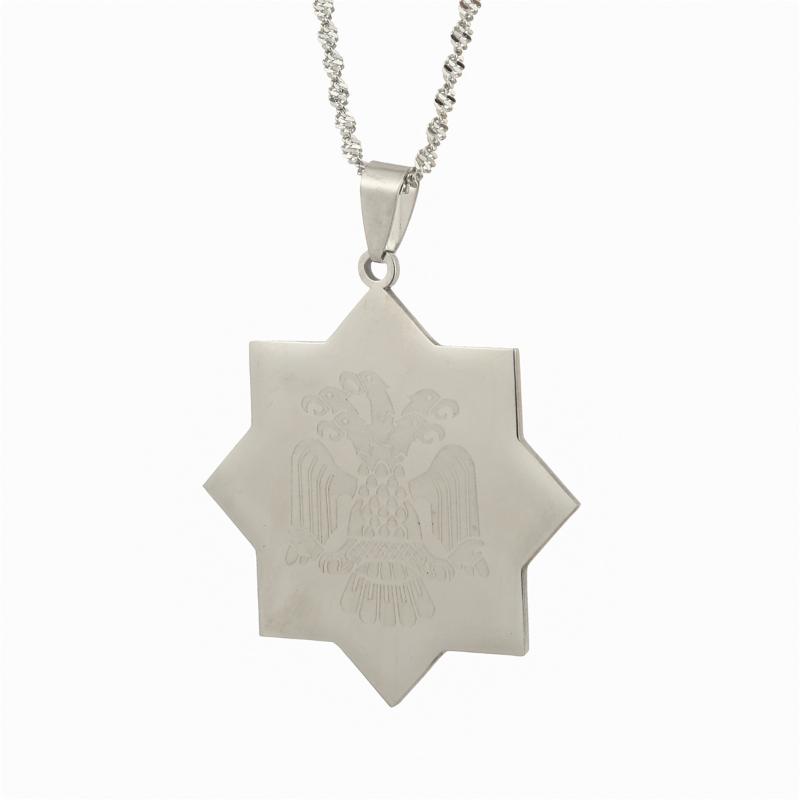 Chains Stainless Steel Octagon Kurdistan Kurdish Eagle Pendants Necklaces Unisex Jewelry Gifts
Chains Stainless Steel Octagon Kurdistan Kurdish Eagle Pendants Necklaces Unisex Jewelry Gifts