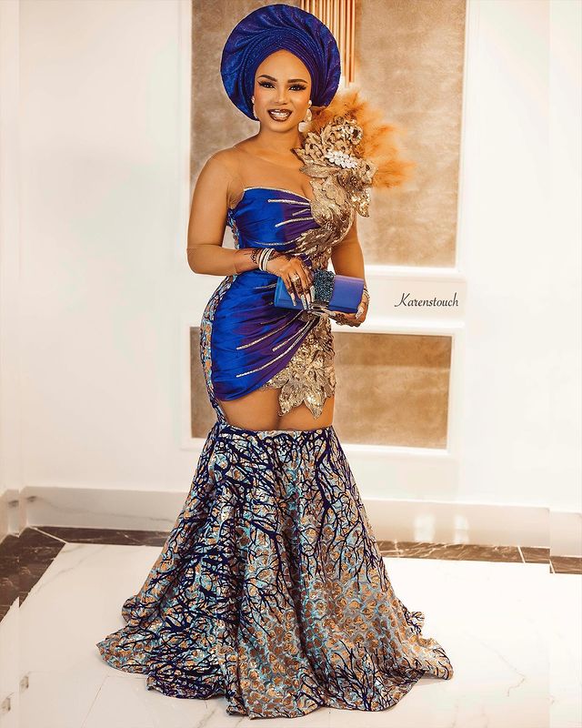 2022 Plus Size Arabic Aso Ebi Mermaid Sparkly Sexy Prom Dresses Lace Sheer Neck Evening Formal Party Second Reception Gowns Dress ZJ222