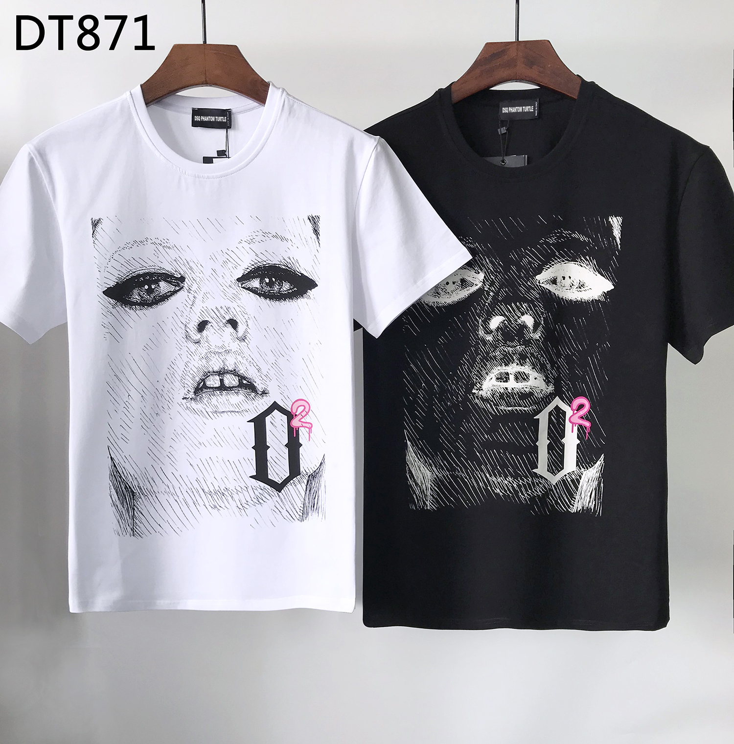 DSQ PHANTOM TURTLE 2021SS New Mens Designer T shirt Italian fashion Tshirts Summer DSQ Pattern T-shirt Male High Quality 100% Cotton Tops 60859, White;black
DSQ PHANTOM TURTLE 2021SS New Mens Designer T shirt Italian fashion Tshirts Summer DSQ Pattern T-shirt Male High Quality 100% Cotton Tops 60859, White;black