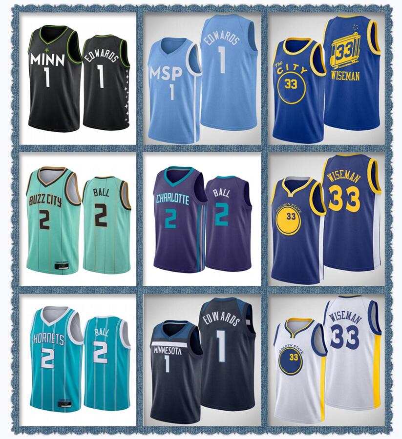 Custom Printed Draft Pick 1 Anthony Edwards Jersey 33 James Wiseman 2 LaMelo Ball Obi Toppin Basketball Jerseys Men Blue White Purple Size S-XXXL, Colour
Custom Printed Draft Pick 1 Anthony Edwards Jersey 33 James Wiseman 2 LaMelo Ball Obi Toppin Basketball Jerseys Men Blue White Purple Size S-XXXL, Colour