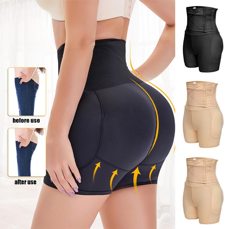 Yoga Outfit Women Padded Shapewear Fake Back Body Shaper Big BuPad Seamless High Waist Control Brief Shapers Panties Underwear 
Yoga Outfit Women Padded Shapewear Fake Back Body Shaper Big BuPad Seamless High Waist Control Brief Shapers Panties Underwear