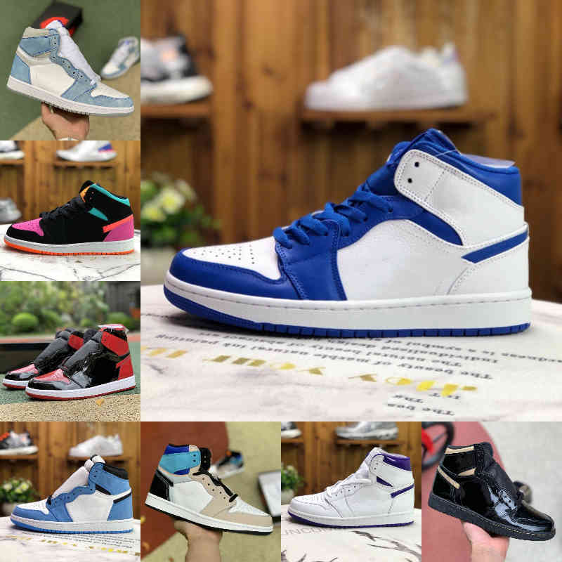 Jumpman Men Women 1 1s High Basketball Shoes Electro Orange Light Fusion Red Bred Patent Fragment Low Seafoam Pollen Cuctus Jack GOLD TOP 3
Jumpman Men Women 1 1s High Basketball Shoes Electro Orange Light Fusion Red Bred Patent Fragment Low Seafoam Pollen Cuctus Jack GOLD TOP 3