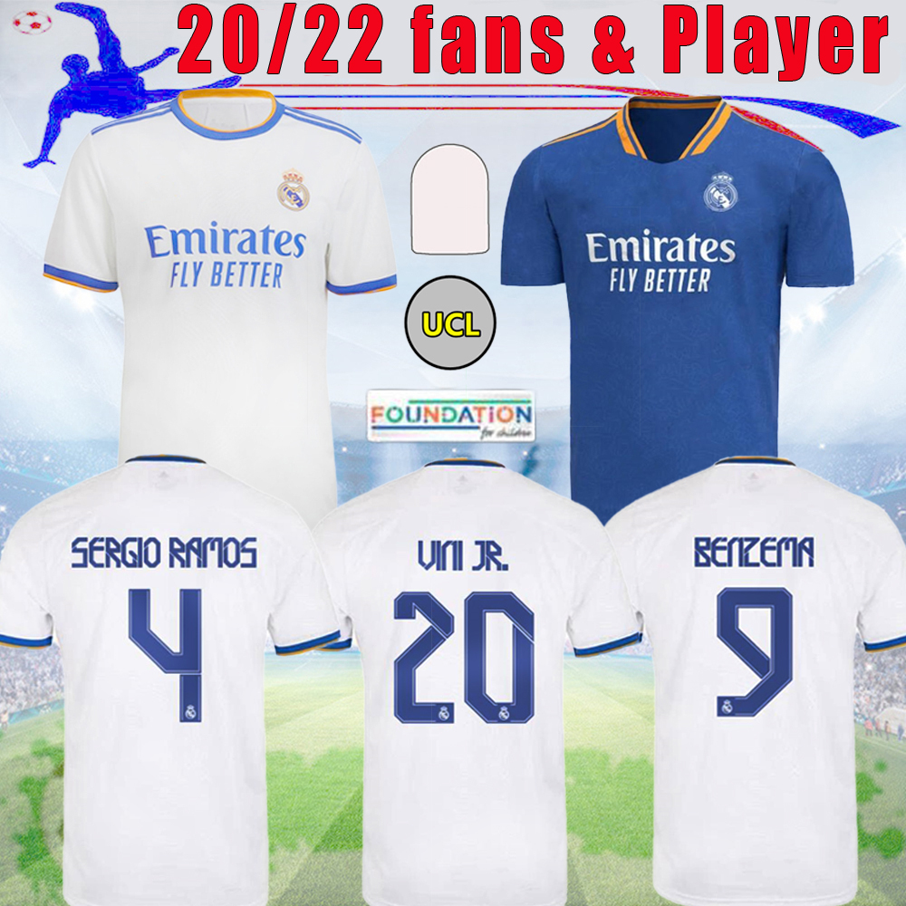 21 22 REAL MADRID MBAPPE soccer jerseys HAZARD SERGIO RAMOS BENZEMA VINICIUS 2021 2022 Fans & players camiseta football jersey MODRIC shirt, 20/21 home players
21 22 REAL MADRID MBAPPE soccer jerseys HAZARD SERGIO RAMOS BENZEMA VINICIUS 2021 2022 Fans & players camiseta football jersey MODRIC shirt, 20/21 home players