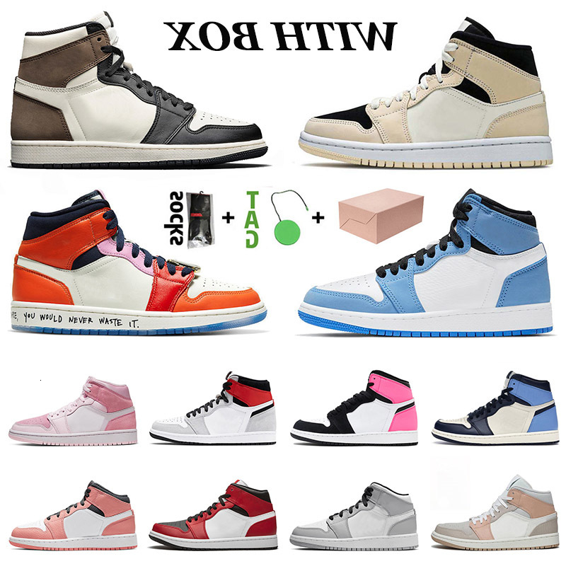 Jumpman 1 Mens Womens Basketball Shoes 1s High Dark Mocha Mid Light Smoke Grey UNC Cactus Jack Obsidian Women Sneakers Trainers Size 36-46, #4 mid barely orange 36-46
Jumpman 1 Mens Womens Basketball Shoes 1s High Dark Mocha Mid Light Smoke Grey UNC Cactus Jack Obsidian Women Sneakers Trainers Size 36-46, #4 mid barely orange 36-46
