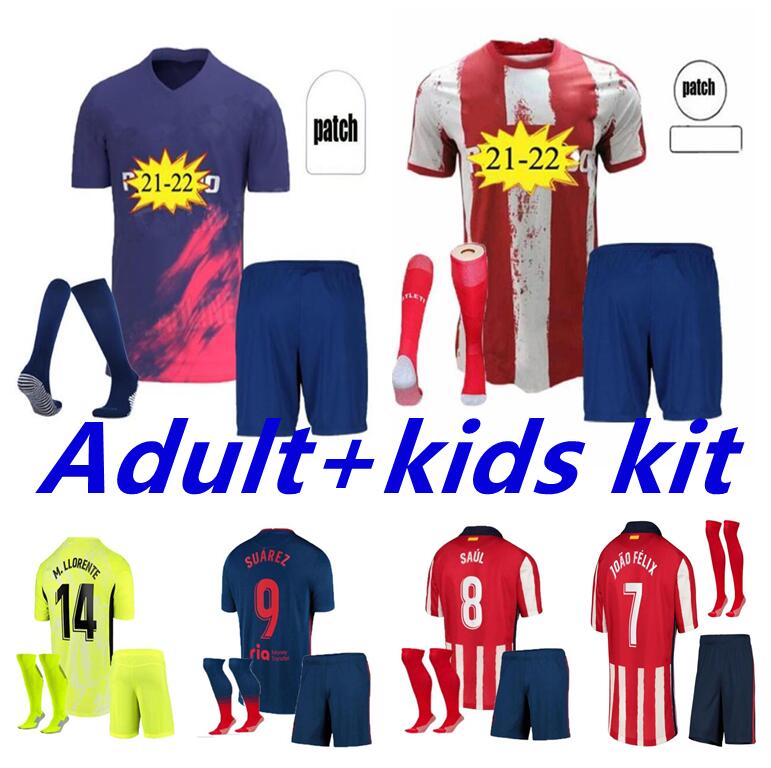 Atletico soccer jersey 21 22 JOÃO FÃLIX 2021 2022 M. LLORENTE KOKE SAUL GODIN DIEGO COSTA camiseta football shirts uniforms men + kids kit, Black;yellow
Atletico soccer jersey 21 22 JOÃO FÃLIX 2021 2022 M. LLORENTE KOKE SAUL GODIN DIEGO COSTA camiseta football shirts uniforms men + kids kit, Black;yellow