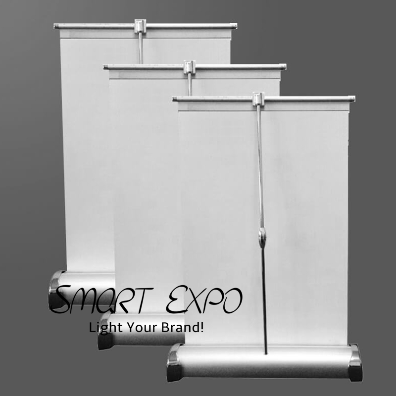 A3 Desktop Banner Stand for Poster Advertising Display with White Packing Cartons 50pcs Per Outer Carton (Frame Only)
