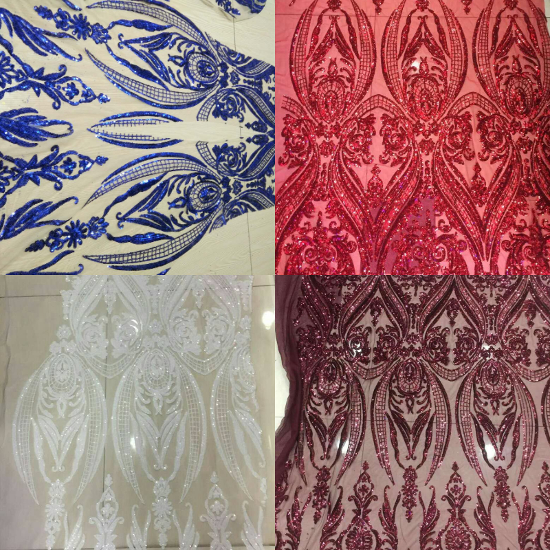 Sexy Keyhole Red Mermaid Evening Dresses 2022 Aso Ebi African Sparkly Sequins Prom Formal Party Gowns Floor Length Sleeveless High Neck Special Occasi