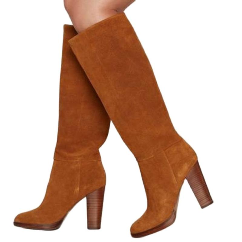 Boots Suede Solid Knee High Pointed Toe Square Heels Slip On Women Concise Autume Winter Party Dress Shoes, As pic
Boots Suede Solid Knee High Pointed Toe Square Heels Slip On Women Concise Autume Winter Party Dress Shoes, As pic