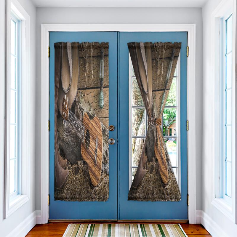 Curtain & Drapes Western Cowboy Guitar Wood Door Bedroom Kitchen Short Window Living Room Blinds Curtains
Curtain & Drapes Western Cowboy Guitar Wood Door Bedroom Kitchen Short Window Living Room Blinds Curtains