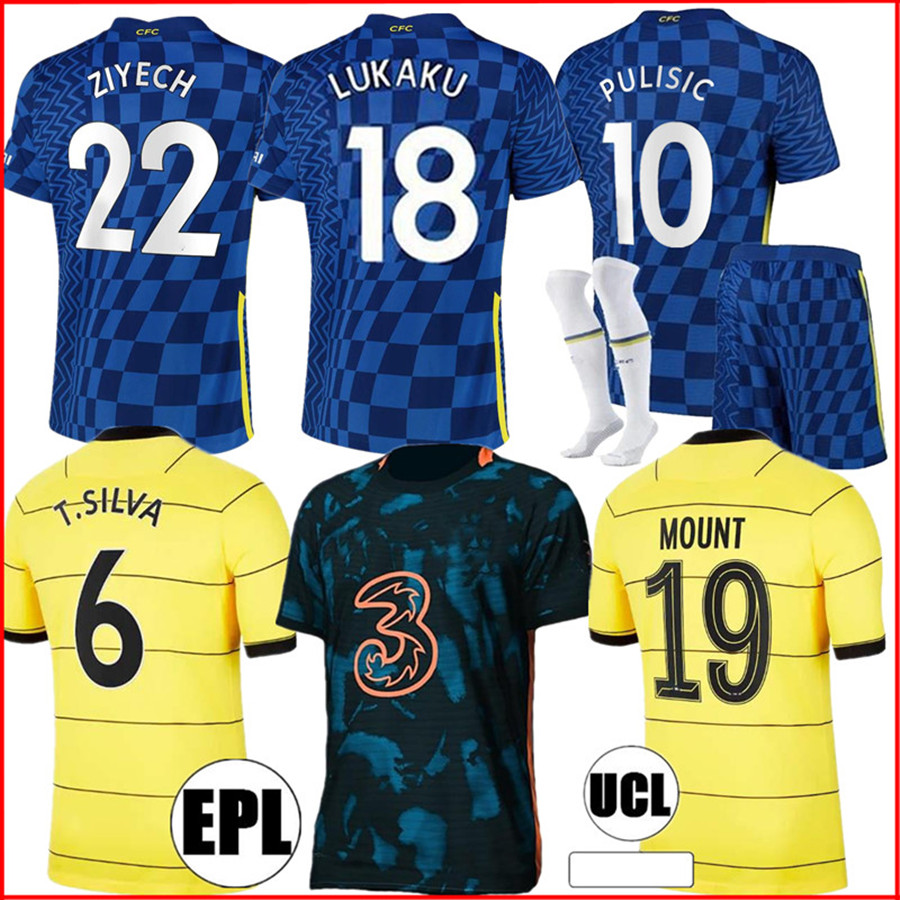 LUKAKU Chelsea jerseys 21 22 soccer T.SILVA PULISIC KANTE 2021 2022 CFC away yellow top Football kits shirts MOUNT CHILWELL ZIYECH WERNER sh, Black;yellow
LUKAKU Chelsea jerseys 21 22 soccer T.SILVA PULISIC KANTE 2021 2022 CFC away yellow top Football kits shirts MOUNT CHILWELL ZIYECH WERNER sh, Black;yellow