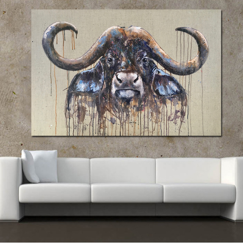 SELFLESSLY Animal Canvas Painting Buffalo Wall Pictures for Living Room Abstract Pictures Canvas Art Prints Posters Decoration
SELFLESSLY Animal Canvas Painting Buffalo Wall Pictures for Living Room Abstract Pictures Canvas Art Prints Posters Decoration