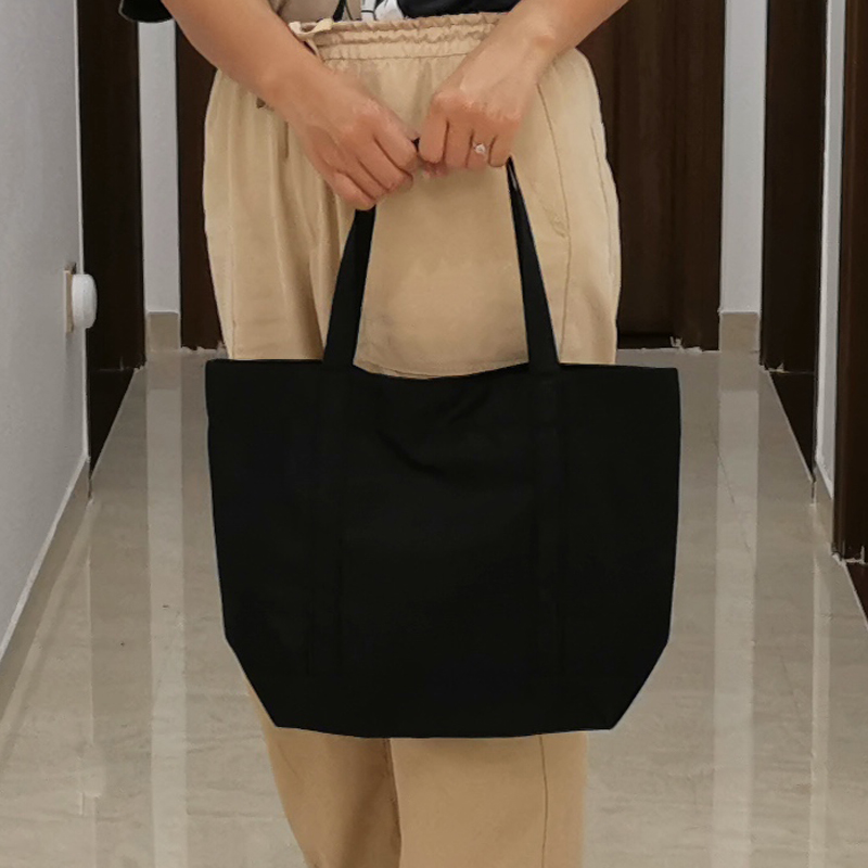 Fashion black shopping bag women storage bags thick pearl sequins outing travel portable shoulder bale for ladies favorite vogue items VIP gifts