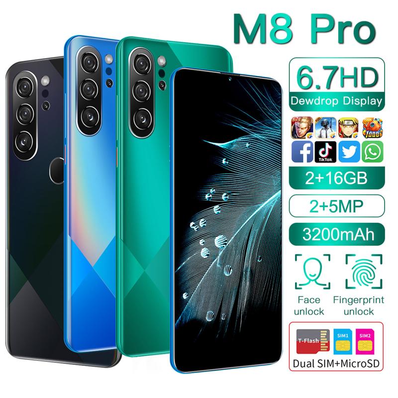 Smartphone M80 Pro 19:9 Cell Phones Android 6.0 2GB+16GB 6.7in Face Id 4G Smartphones Smart Phone Telephone Walkie Talkie
Smartphone M80 Pro 19:9 Cell Phones Android 6.0 2GB+16GB 6.7in Face Id 4G Smartphones Smart Phone Telephone Walkie Talkie