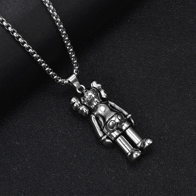 Street Fashion Hip Hop Clown Pendant Necklace Stainless Steel Sweater Chain For Men Women Jewelry Gifts Couple Pendants Necklaces
Street Fashion Hip Hop Clown Pendant Necklace Stainless Steel Sweater Chain For Men Women Jewelry Gifts Couple Pendants Necklaces