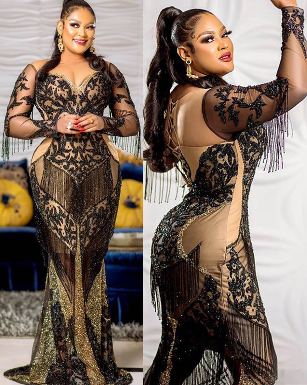 2021 Plus Size Arabic Aso Ebi Luxurious Lace Beaded Prom Dresses Mermaid Sheer Neck Sexy Evening Formal Party Second Reception Gowns Dress ZJ496, Chocolate
2021 Plus Size Arabic Aso Ebi Luxurious Lace Beaded Prom Dresses Mermaid Sheer Neck Sexy Evening Formal Party Second Reception Gowns Dress ZJ496, Chocolate