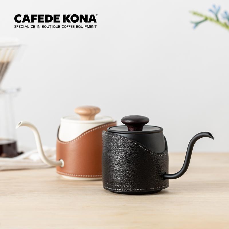 Coffee Pots CAFEDE KONA Gooseneck Kettle 12oz 360ml Pot Drip Pour Over Spiky Spout Mini Ear Hanger Long Stainless Steel
Coffee Pots CAFEDE KONA Gooseneck Kettle 12oz 360ml Pot Drip Pour Over Spiky Spout Mini Ear Hanger Long Stainless Steel