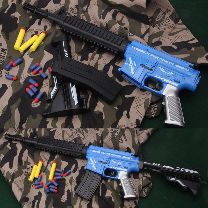 M416 Manual Soft Rubber Bullet Gun Toy for Kids Boys Pneumatic Rifle Armas Pistol Cs Shooting Game
M416 Manual Soft Rubber Bullet Gun Toy for Kids Boys Pneumatic Rifle Armas Pistol Cs Shooting Game