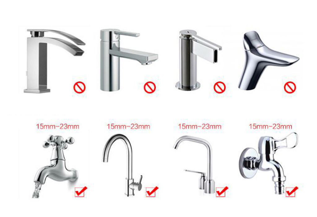 Household kitchen adjustable extend tap purification tap filter from tap water aerator spray nozzle water saving diffuser connector