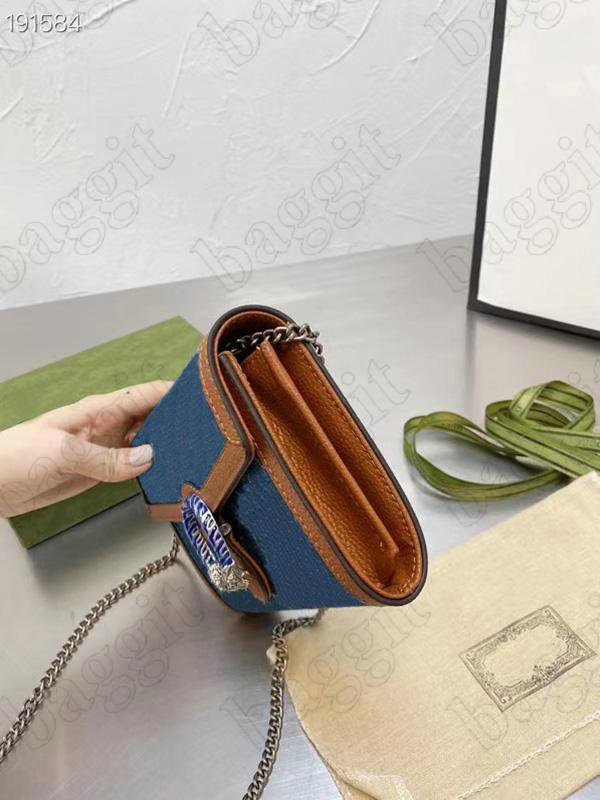 Dionysus Mini Chain Bag Womens Designer Leather Canvas Crossbody Vintage Handbag Tiger Head Snake Diamond WOC Closure Small Wallet Purse on Chains, For different fees;no bag
Dionysus Mini Chain Bag Womens Designer Leather Canvas Crossbody Vintage Handbag Tiger Head Snake Diamond WOC Closure Small Wallet Purse on Chains, For different fees;no bag