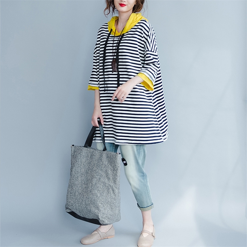 Large Size Striped Hoodie Women Korean Style Big Size Spring Autumn Sweatshirt Patchwork Hoodies Female Loose Pullover Top 211019, Yellow
Large Size Striped Hoodie Women Korean Style Big Size Spring Autumn Sweatshirt Patchwork Hoodies Female Loose Pullover Top 211019, Yellow